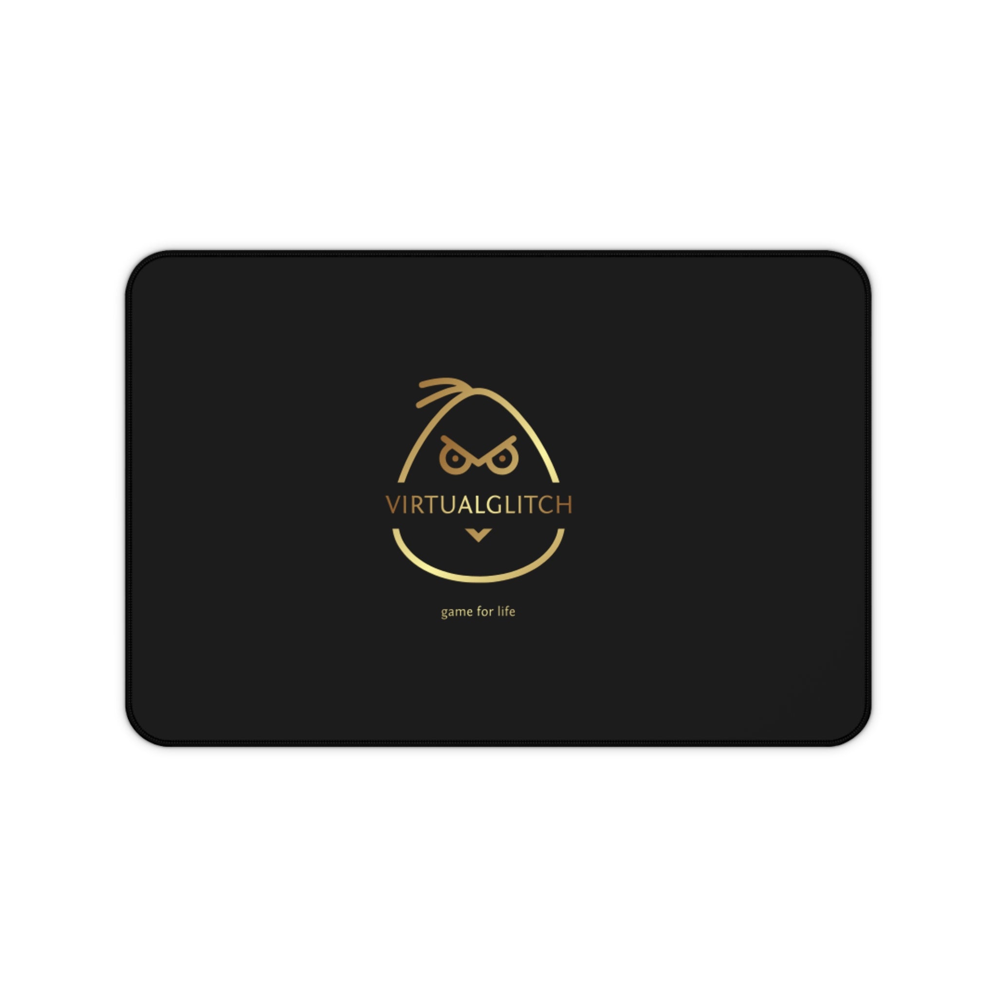 Gaming Desk Mat - VirtualGlitch Design, Gamer Accessories, Office Decor, Custom Mousepad, Unique Gift for Gamers